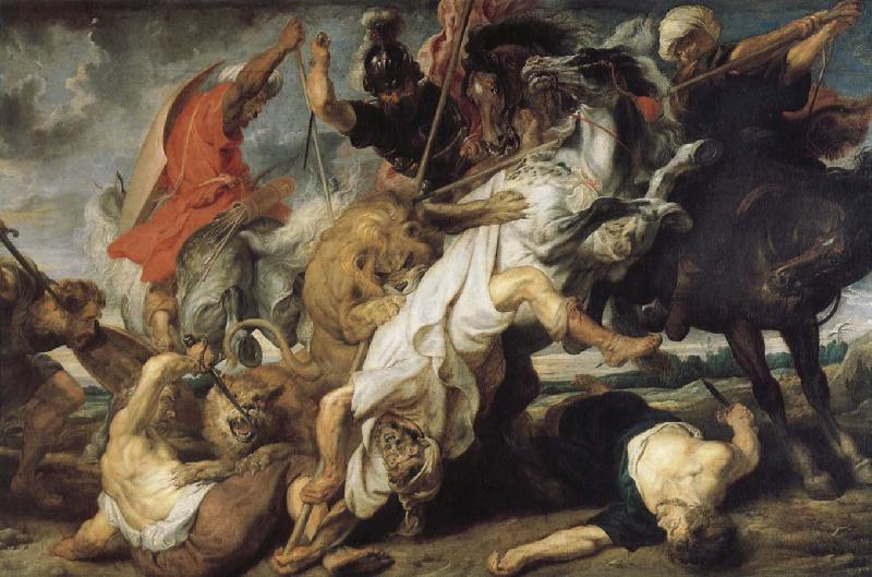 Rubens Santoro Lion hunting